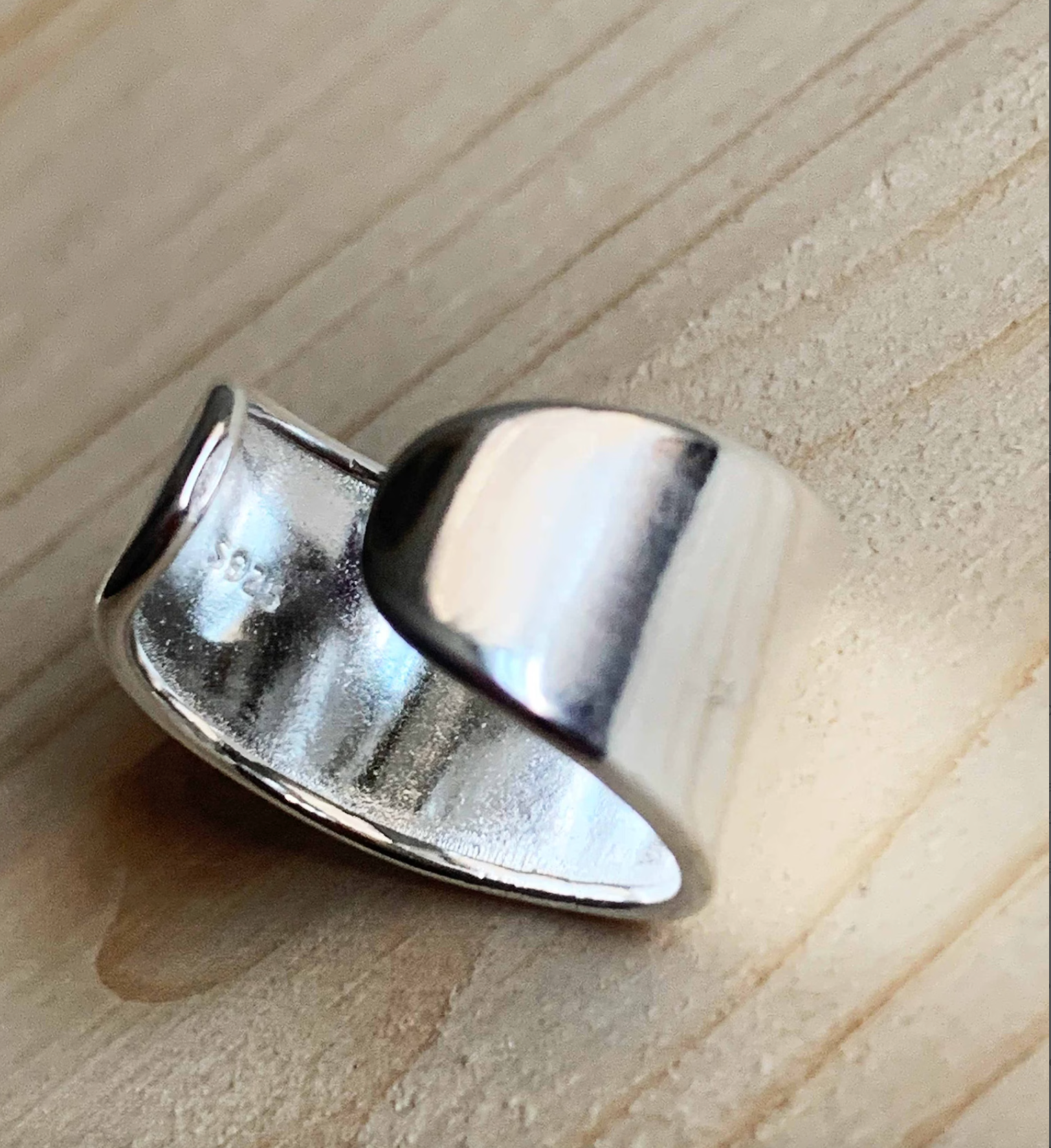 NO TARNISH SILVER Ring Base Adjustable Ring Blanks Set of 3 pieces - Silver Plated Ring Base for Soldering -Ring for soldering - Silver ring